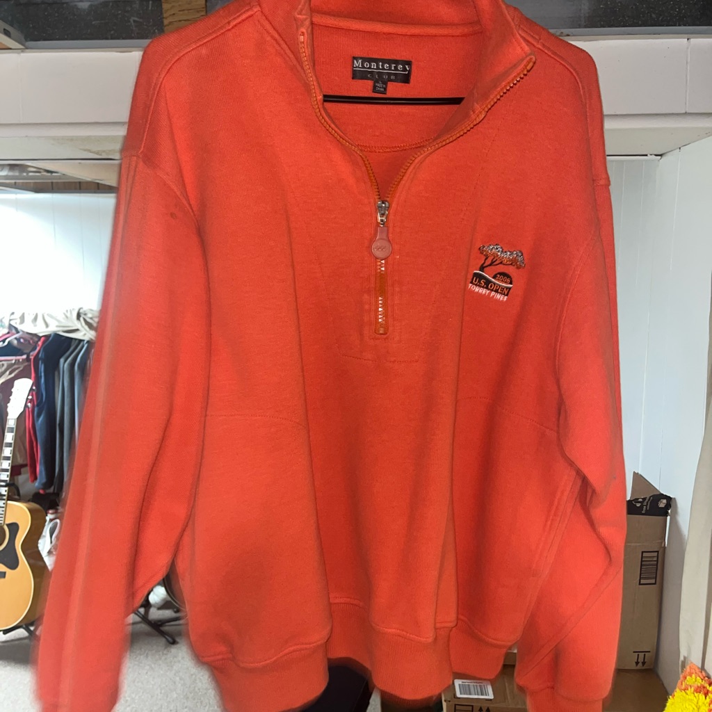 Monterey 2008 Us Open Orange Sweater